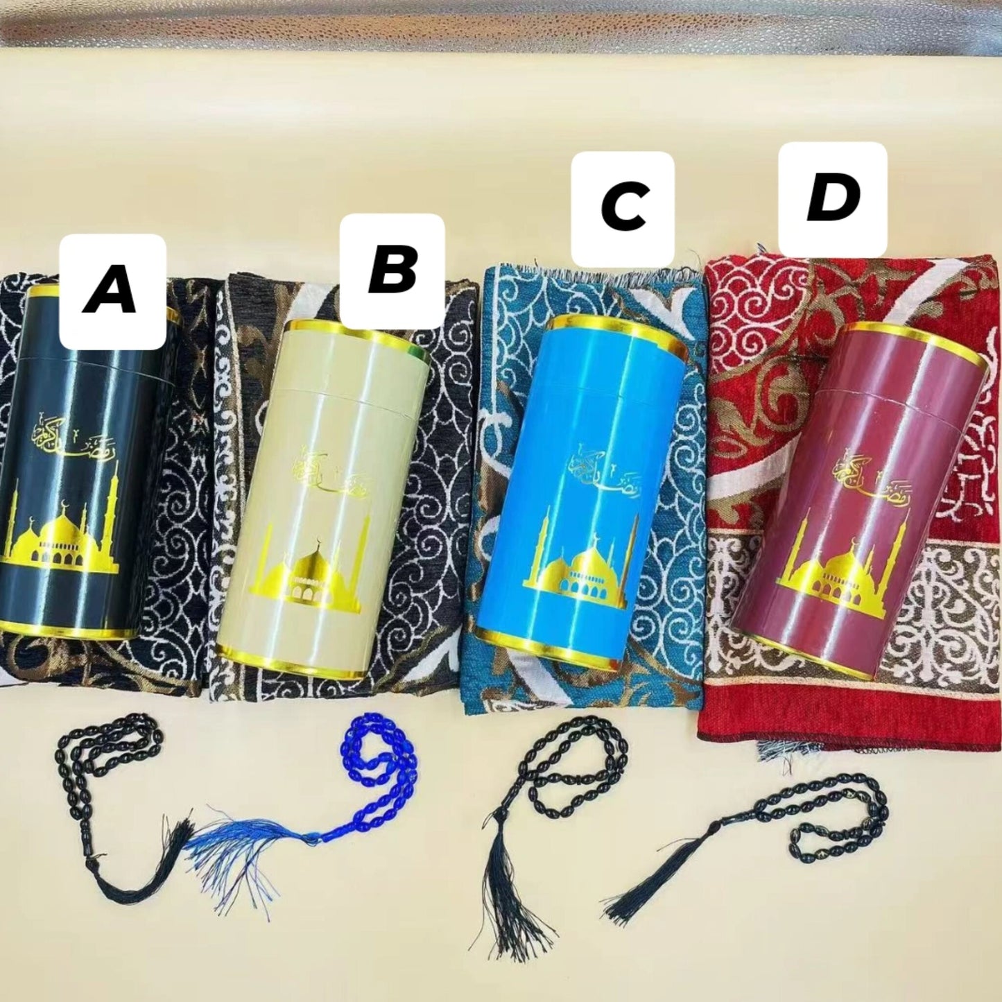 3 in 1 Portable Prayer Mat Set