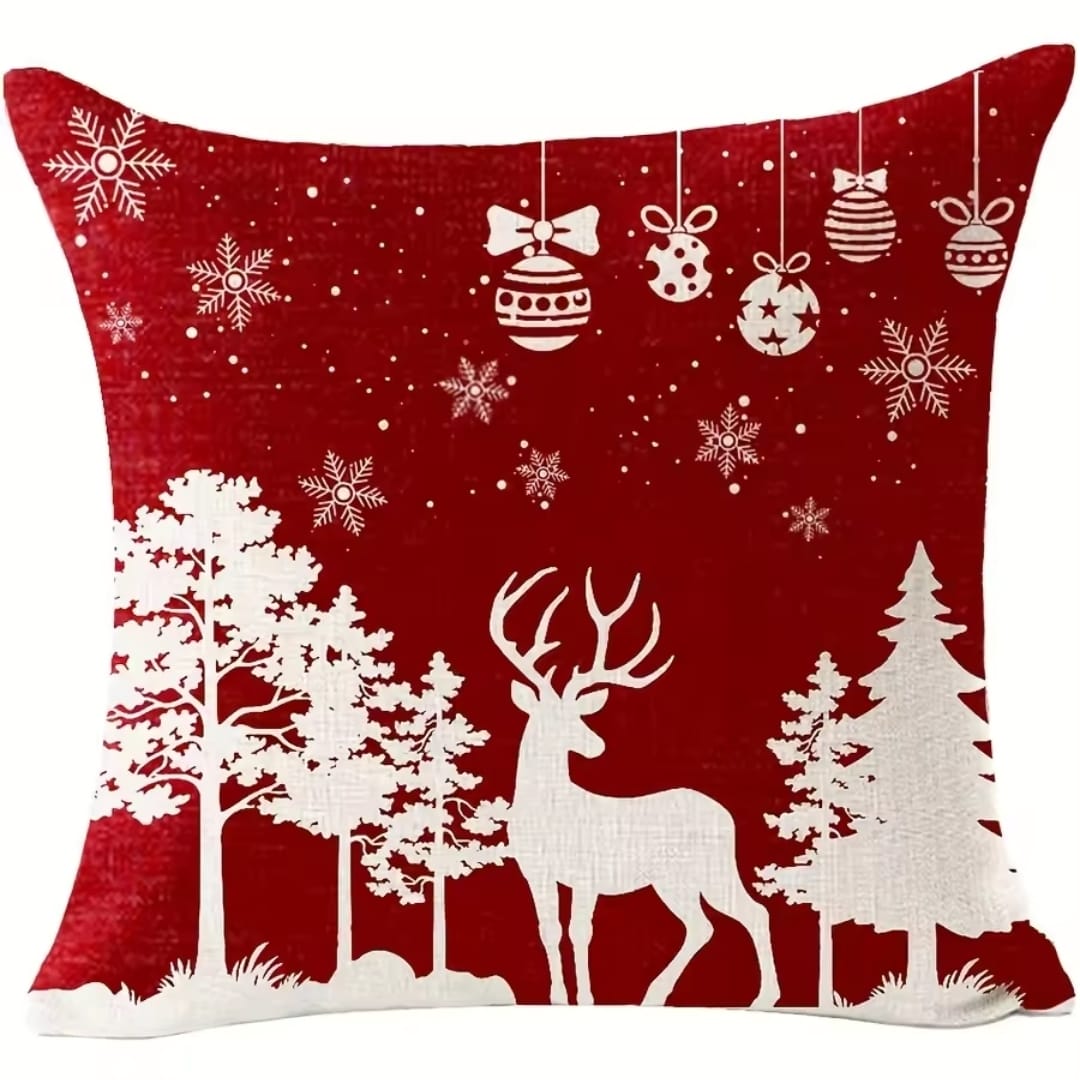 Christmas Throw Pillow Covers Set