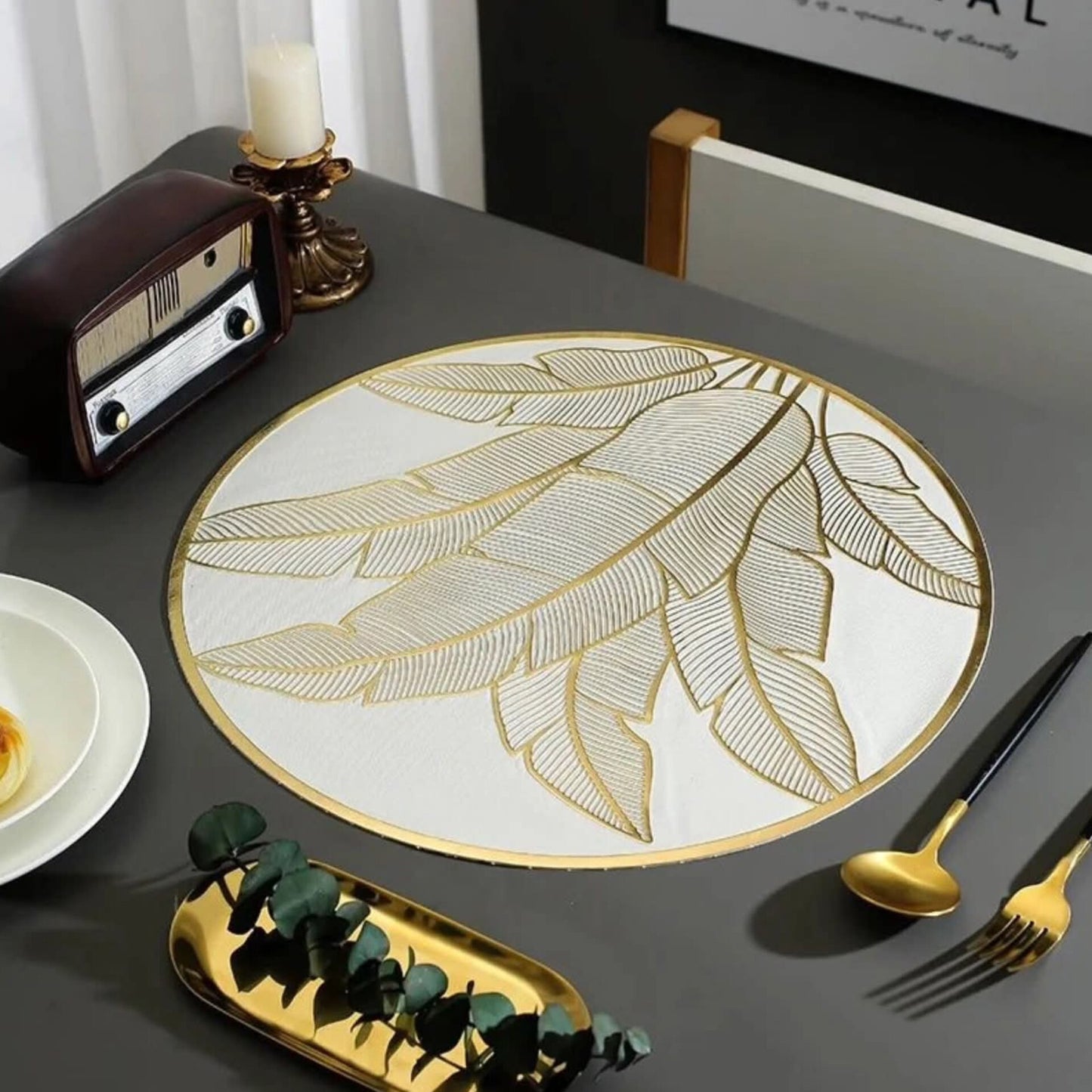 6pcs PVC water proof and heat resistant Table