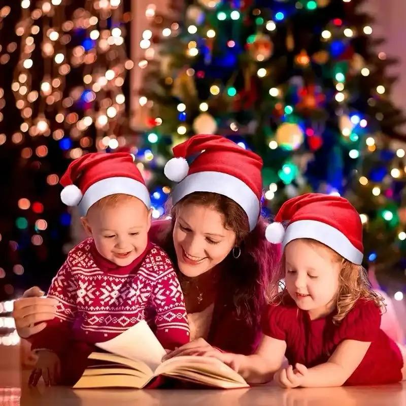 4pc Christmas hats