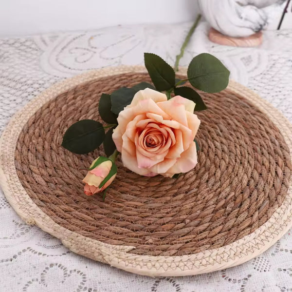 Straw Woven Table Mats Set