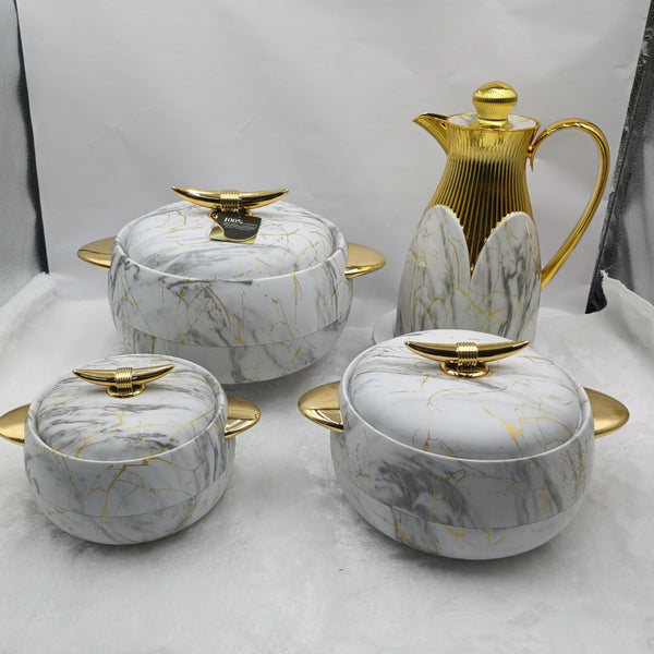 Insulated Round Hotpots Set