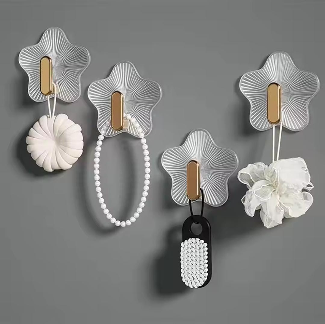 5pc wall adhesive hooks