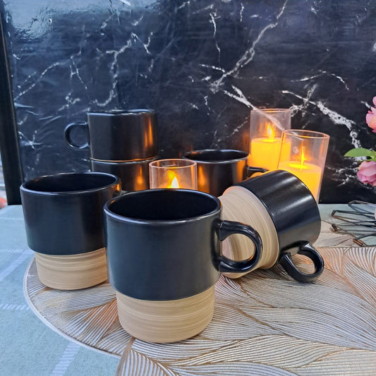 6pc Modern cup set
