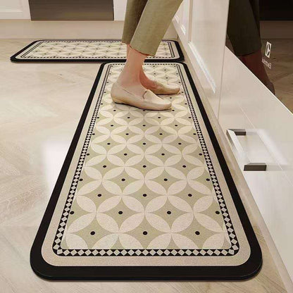 Big Size Rubber Kitchen Mats Set