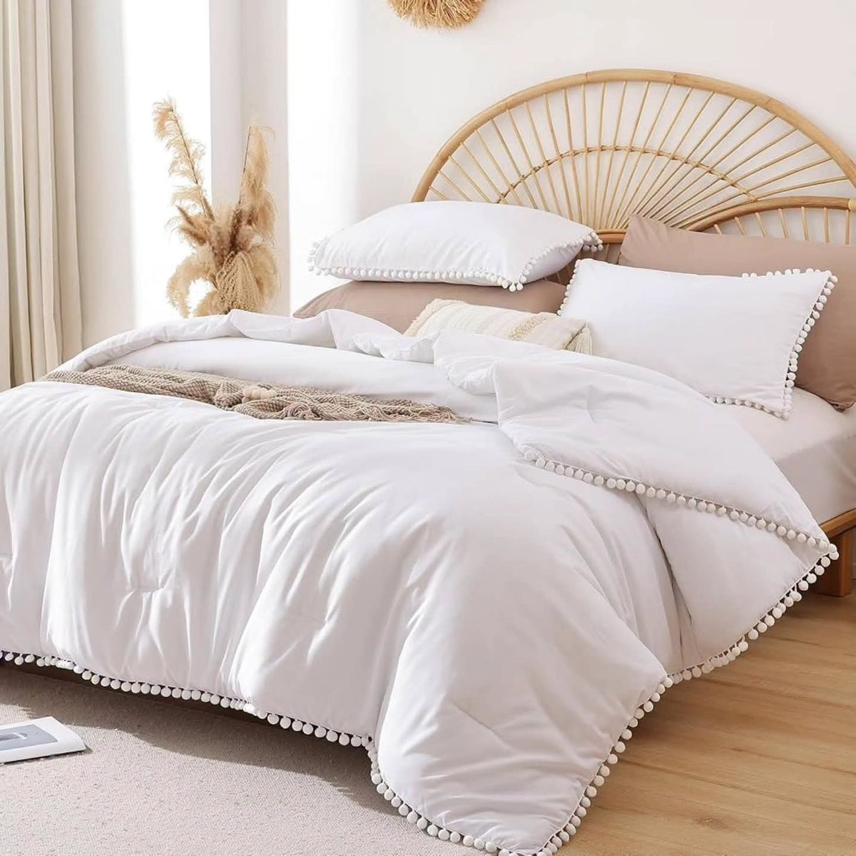 Pom Pom Duvet Cover Set - 6x6 / 6x7