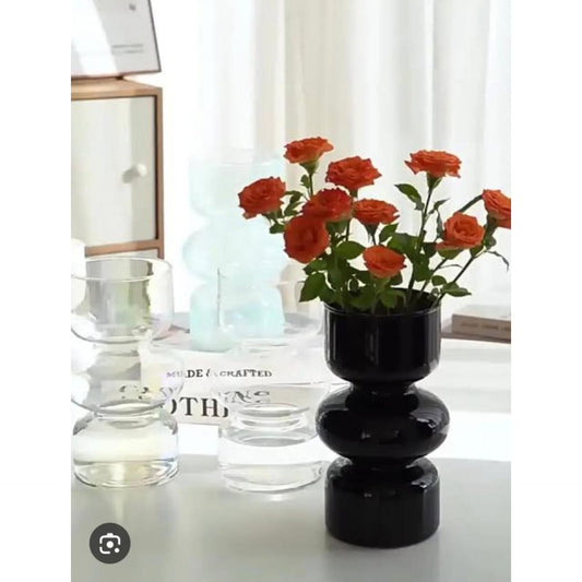 Circular mid flower vase
