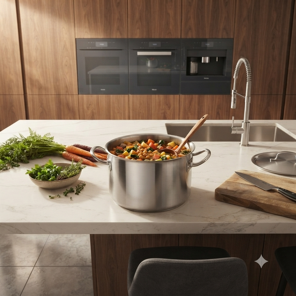 10L Lacor Deep Casserole With Lid 50029
