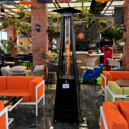 Stainless steel patio heaters 