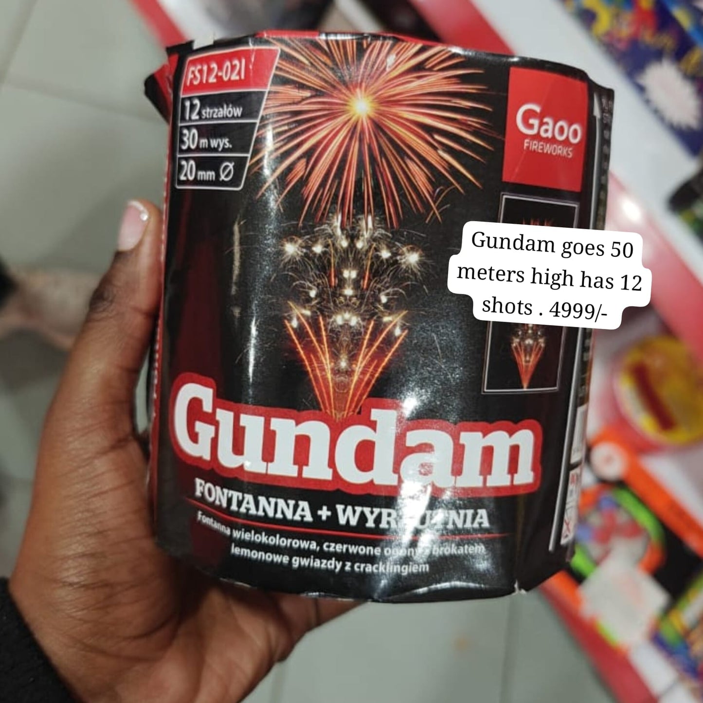 Assorted New Year Blooming Fire Works with License