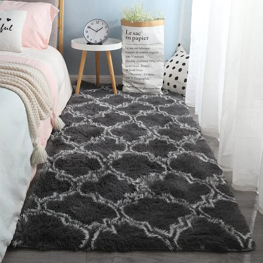 4*6 fluffy bedside carpets