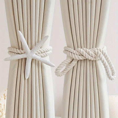 Adjustable Bohemian Curtain Pair Tiebacks