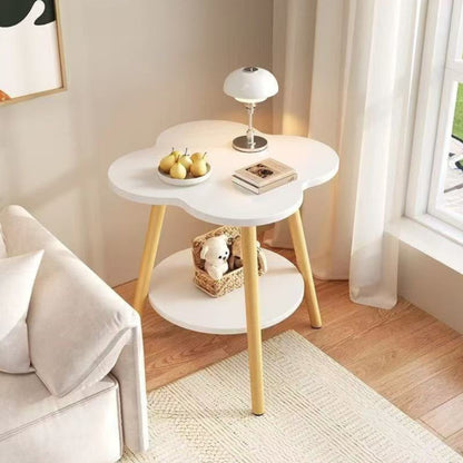 Minimalist Coffee Table With Double Layer Storage Space