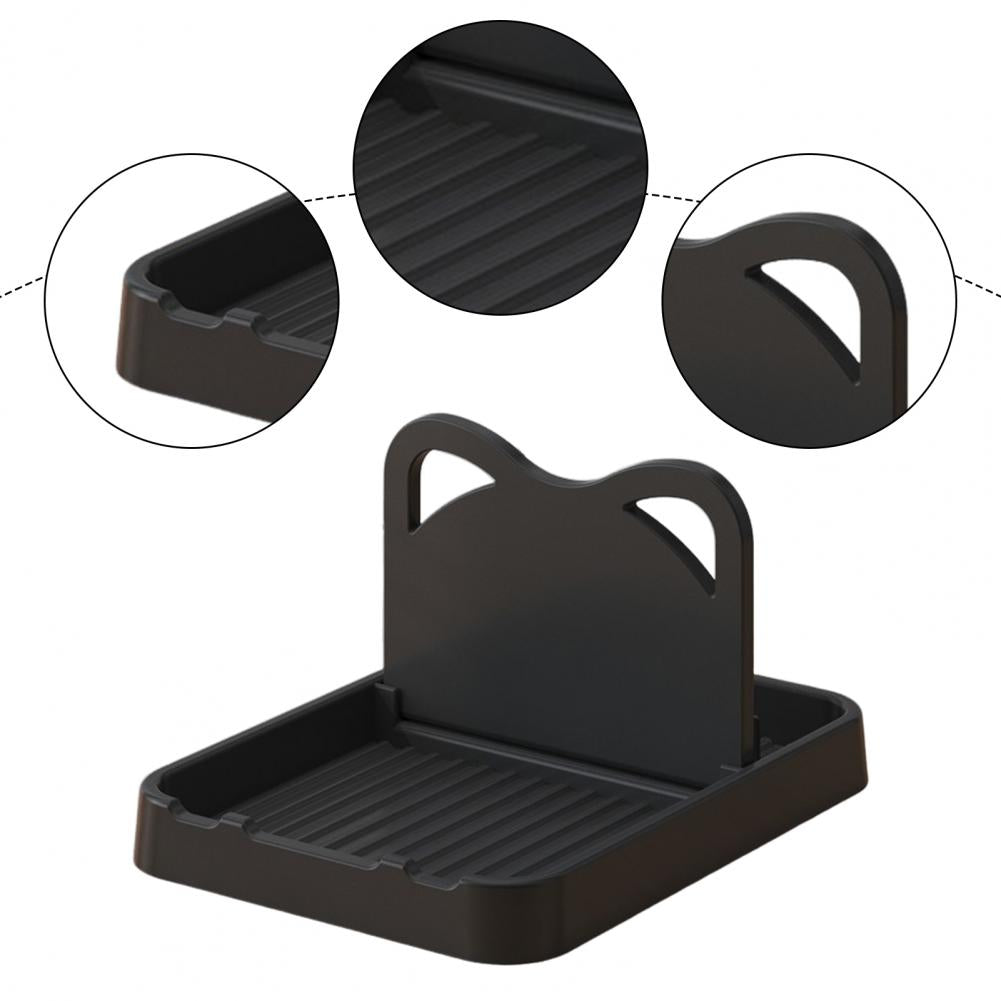 Lid/spoon holder