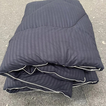 6*6 Striped binded duvet with sheet and cases