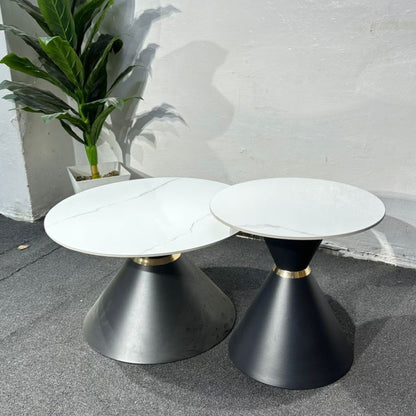 Marble Top Coffee and Side Table Set