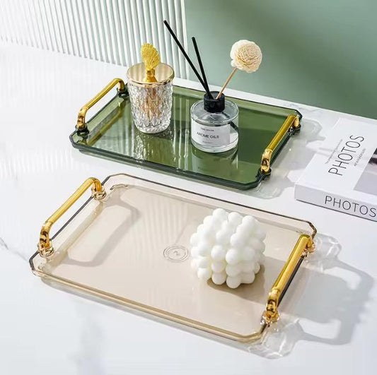 Acrylic table tray