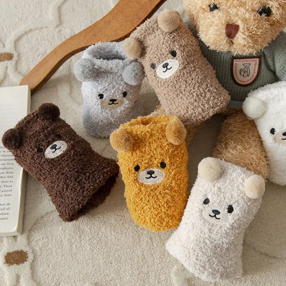 Women's winter plush socks