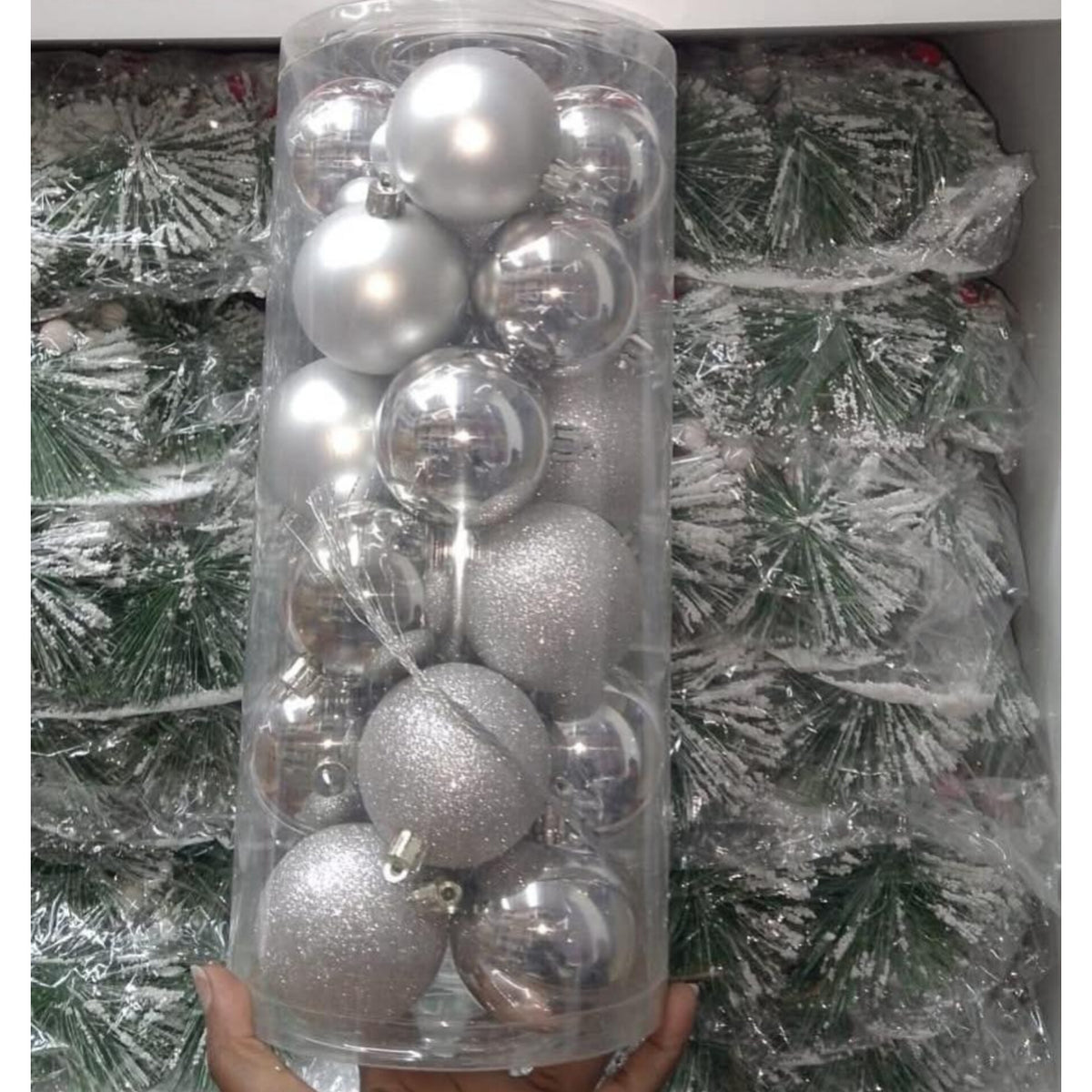 24Pc Christmas Balls
