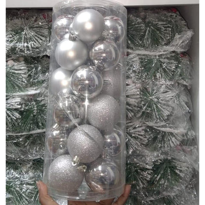 24Pc Christmas Balls