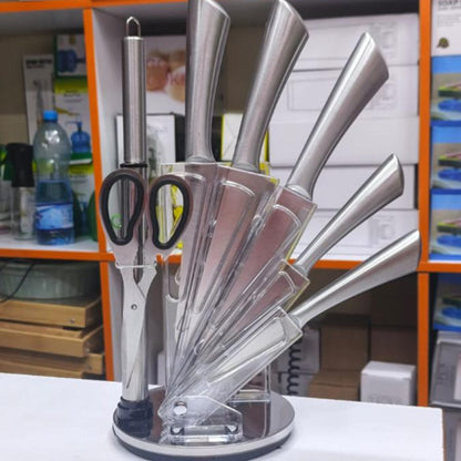 8-in-1 Stainless Steel Knife Set