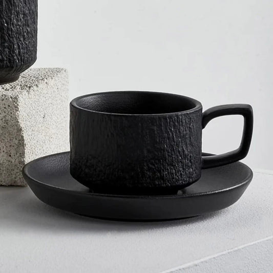 2pc matte coffee cups set