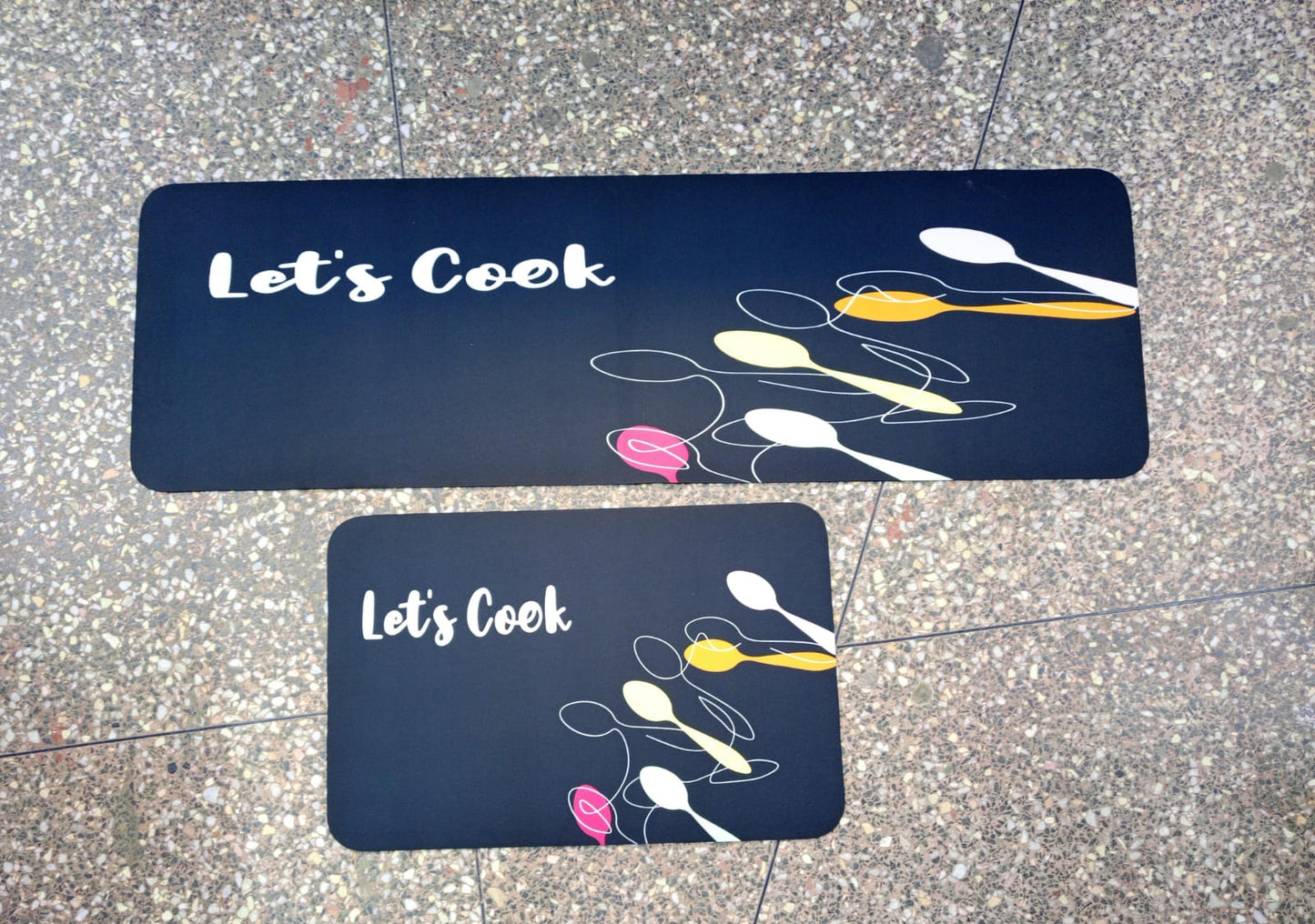2pc kitchen absorbent mat