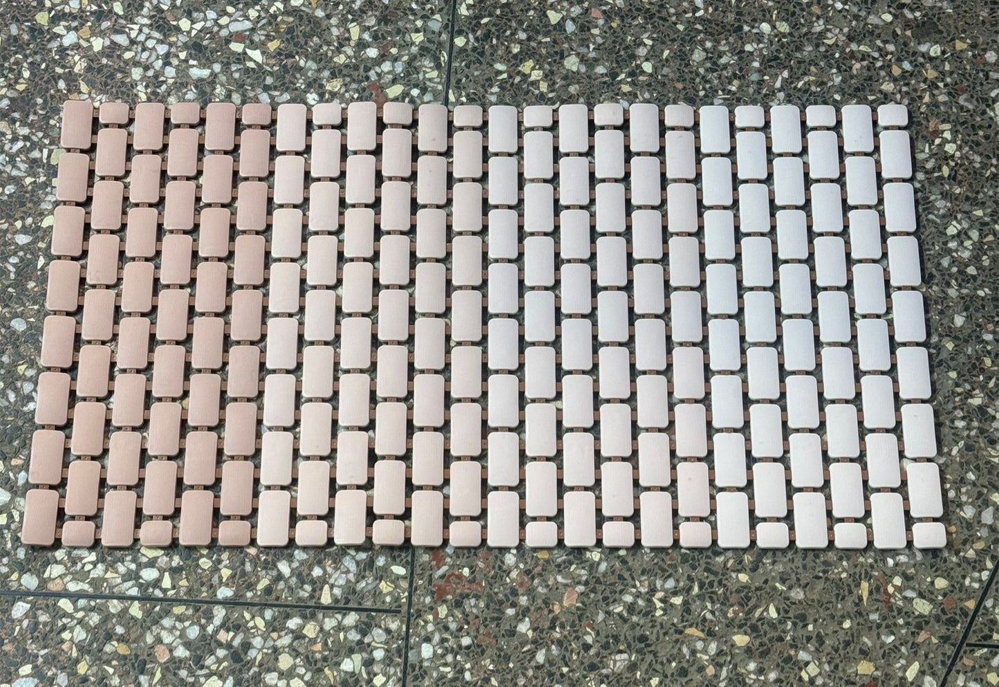 Non Slip Slotted Bathroom Shower Mat