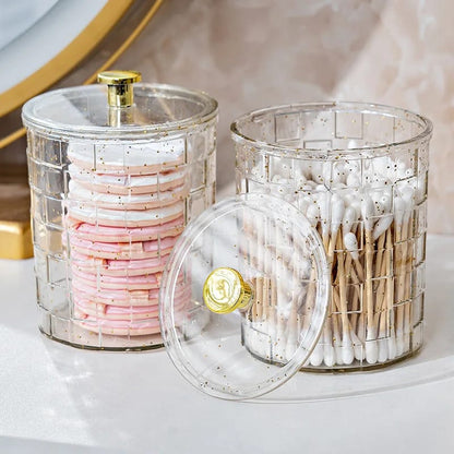 Acrylic cotton swab box