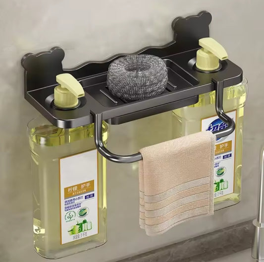 Wall mounted soap holder