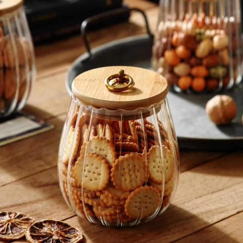 Glass storage containers/jars