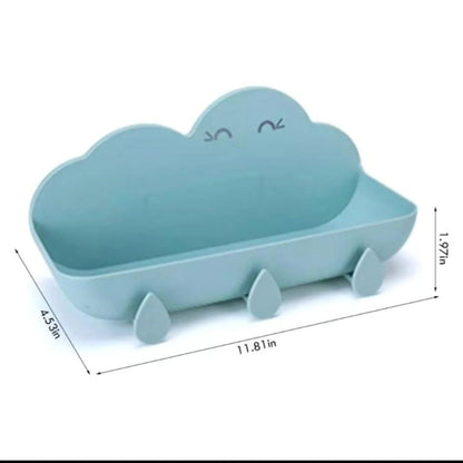 Cloud bathroom organizer set