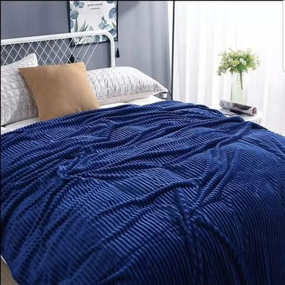 Velvet fleece blanket
