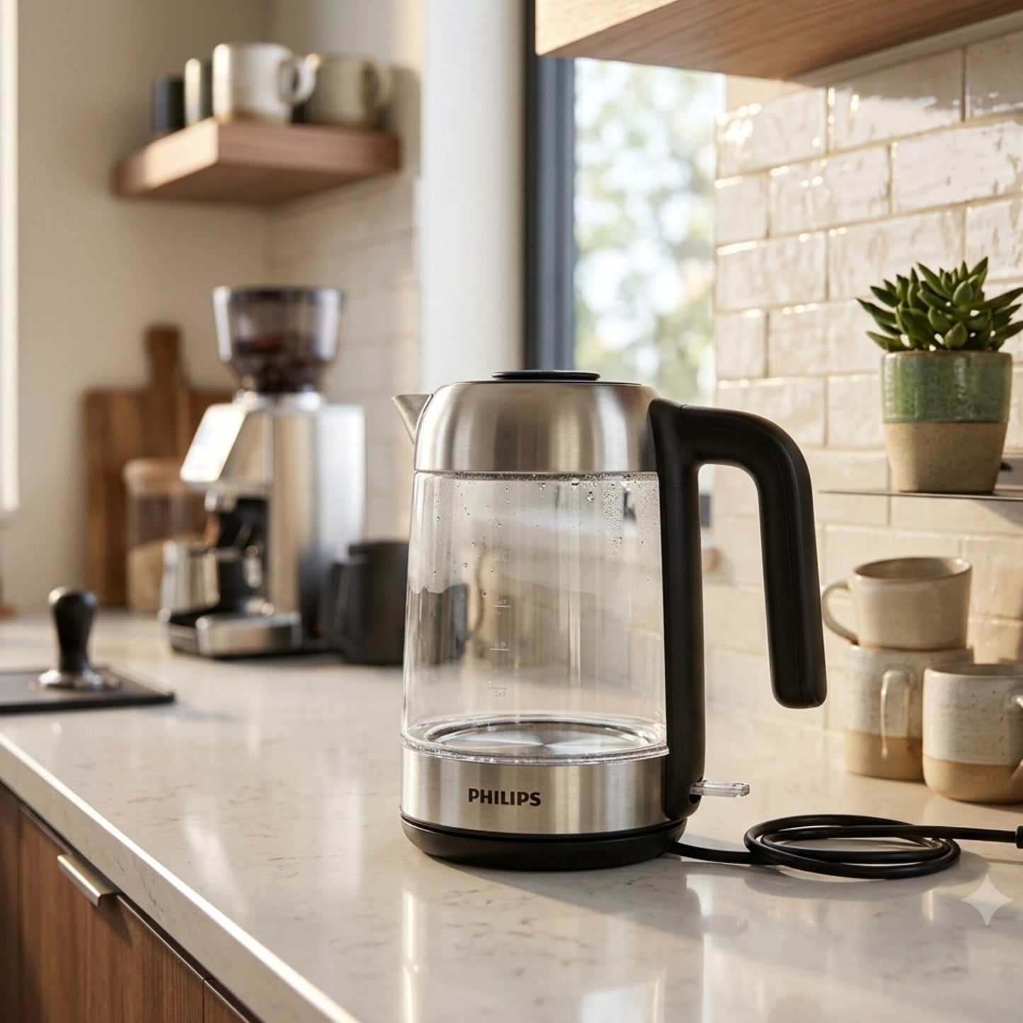 Philips Glass and Metal Electric Kettle 1.7L HD9339/81 -19805