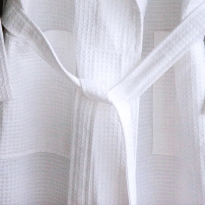 Cotton waffle bathrobes