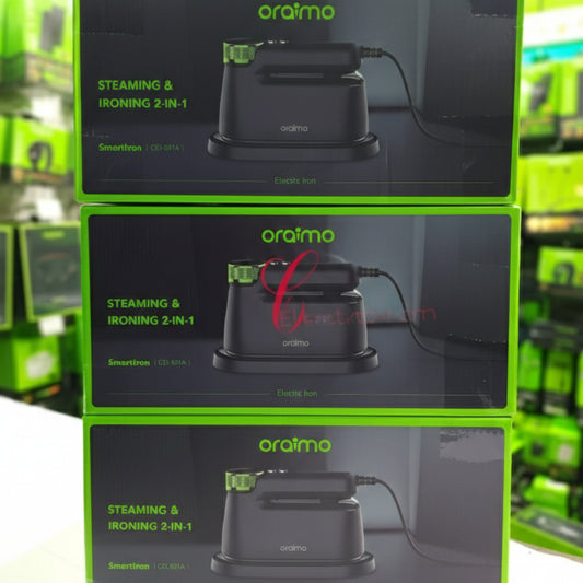 Oraimo Smart Iron OEI-801A 2-in-1 Steaming and Ironing System