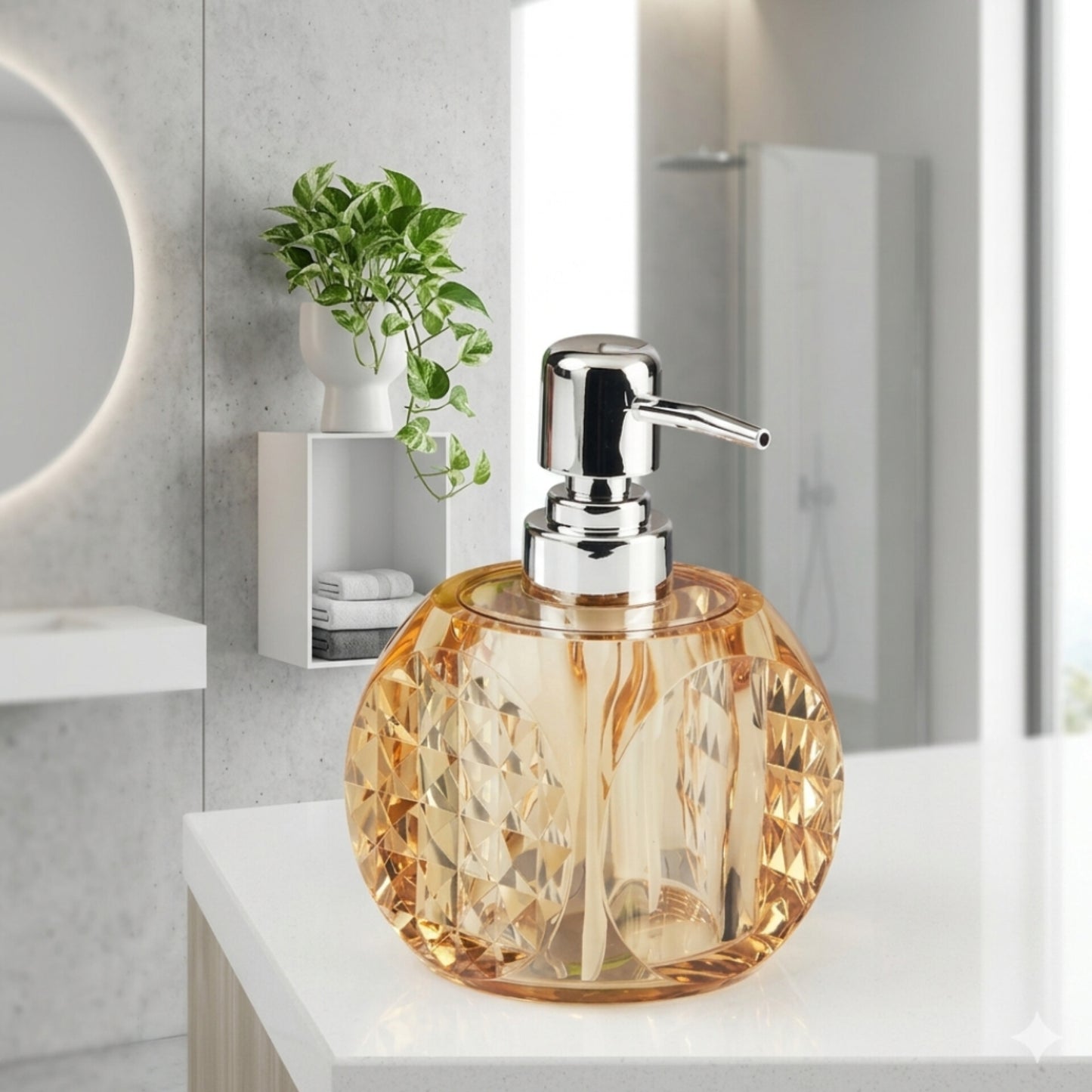 Decorative soap dispenser