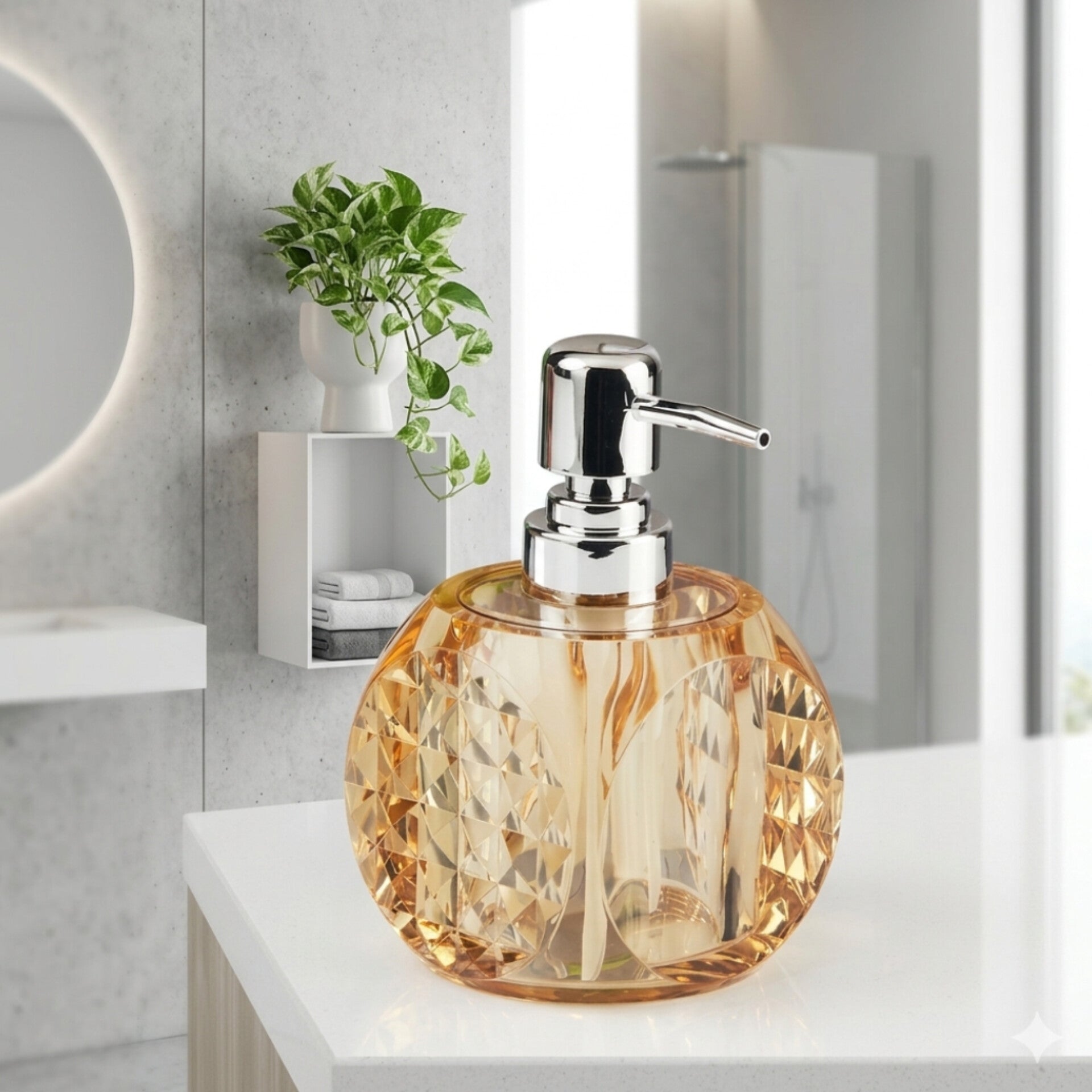Decorative soap dispenser