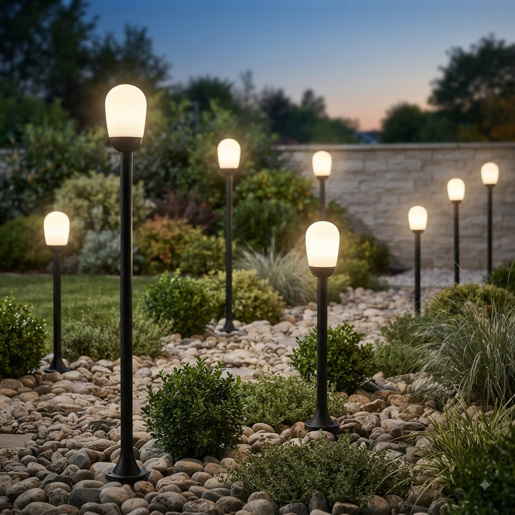Vintage LED Garden Light LL 505P 1015 BK
