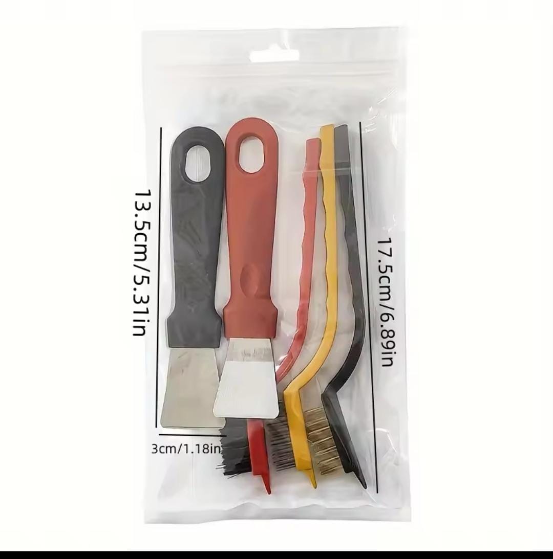 5pc household cleaning accessories