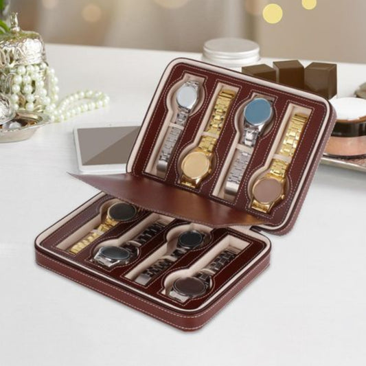 8 Slot double layer watch case