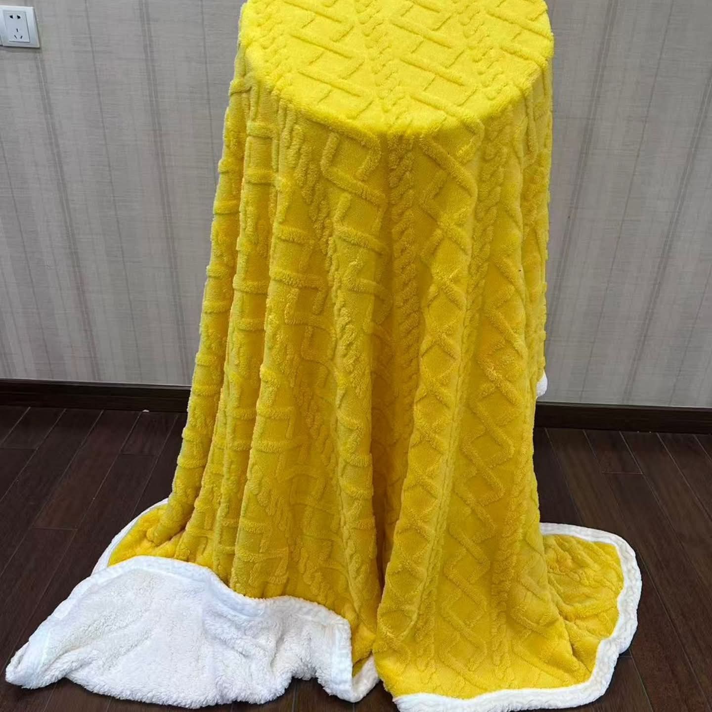 Sherpa Fleece Throw  Blankets