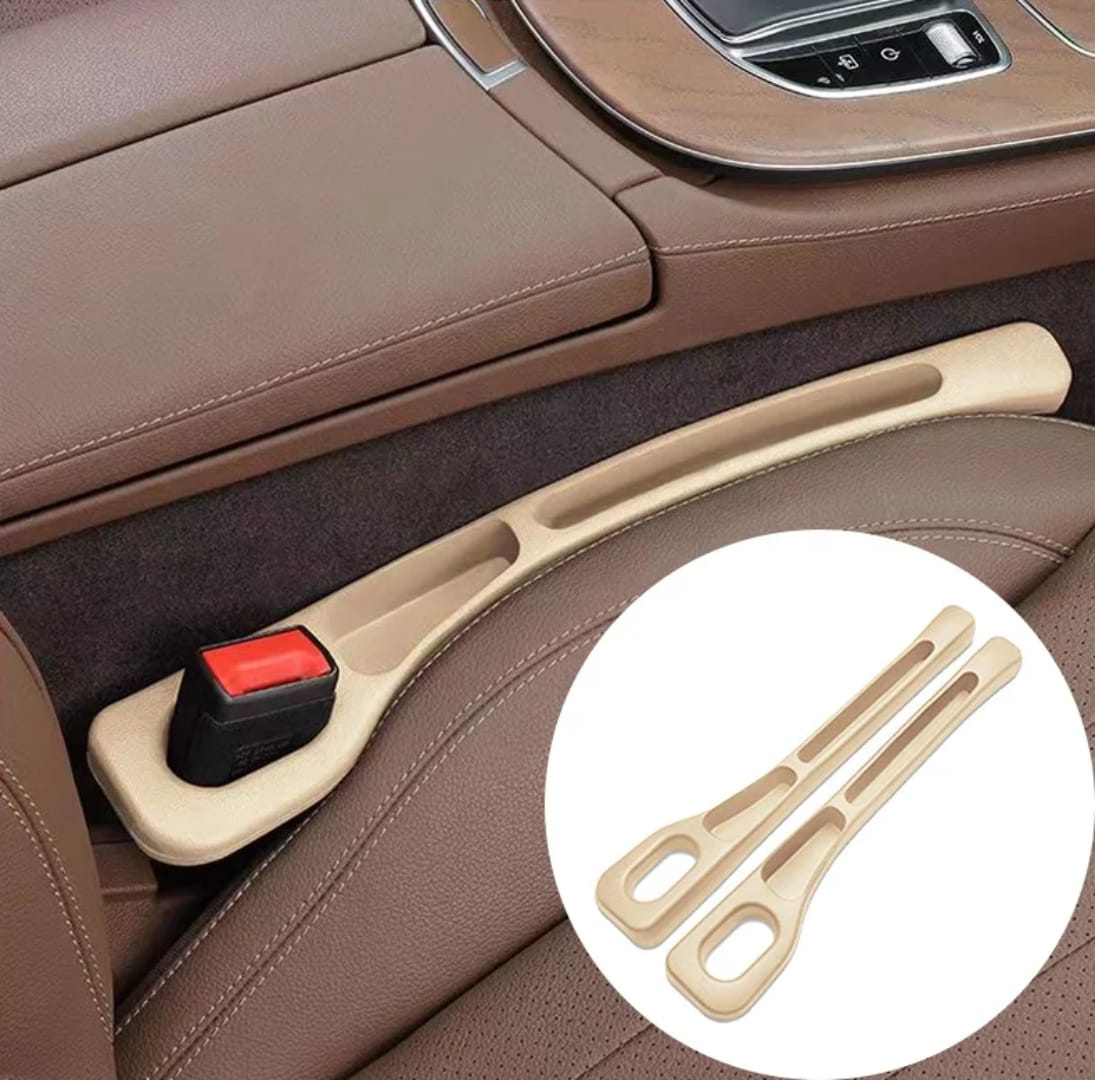 2pc universal car seat gap filler organizer