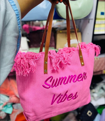 Summer vibes tote bag
