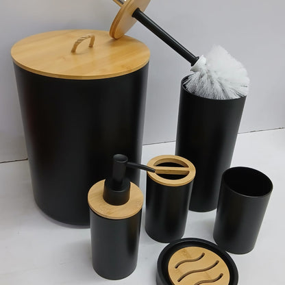 6Pcs Round Bathroom Accessories Set