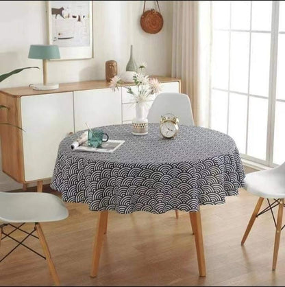 Cotton round table cloth