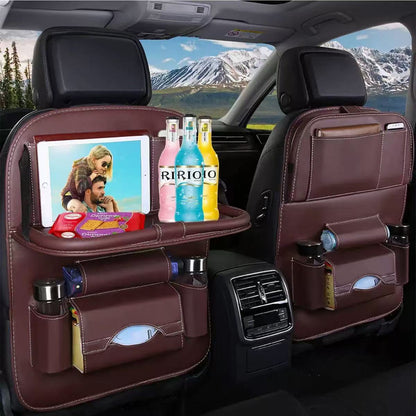 Car back seat storage bag