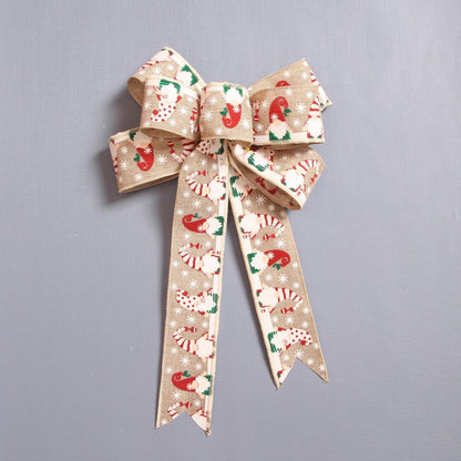 Christmas bowtie decor