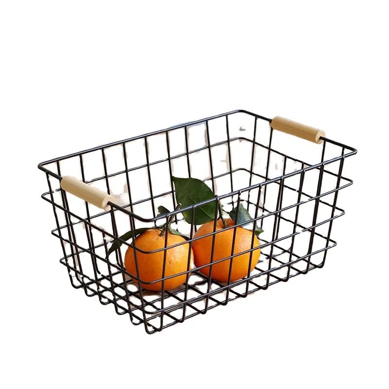Mesh basket for organization and storage