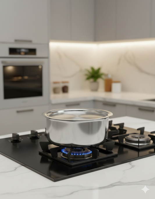 Stainless steel tope pan
